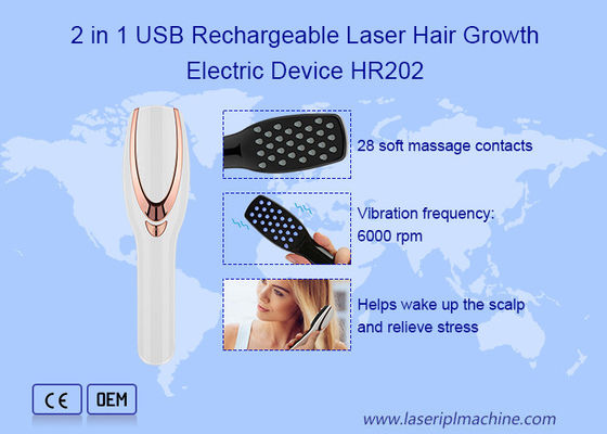Elektryczny grzebień laserowy Zohonice 655nm do odrastania włosów